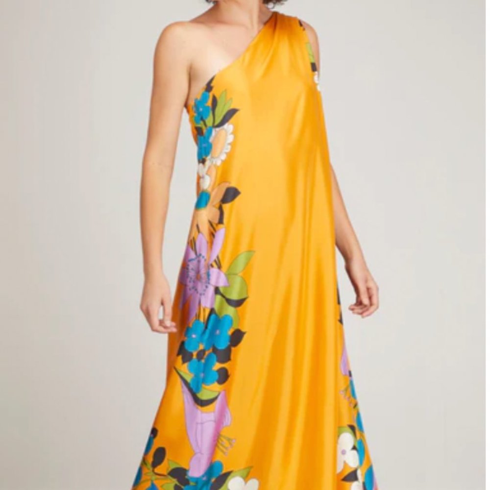 La Double J Roy Dress in Cameo Blooms Placee